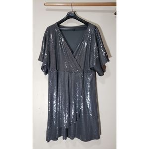 Torrid Metallic Cocktail Dress, Size 4